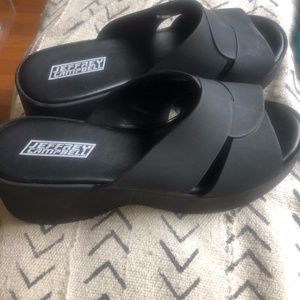 Jeffrey Campbell Jelli Slide sandal Black Size 9